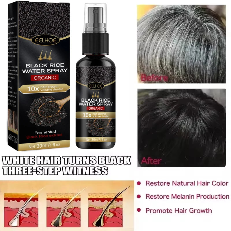 Gray to Black Hair Treatment Serum