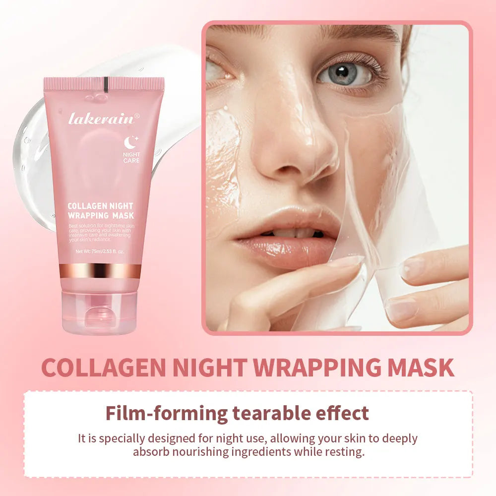 Collagen Jelly Cream Mask – Hydrating and Firming Overnight Facial Treatment